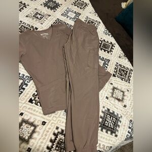 Greys anatomy jogger scrub set